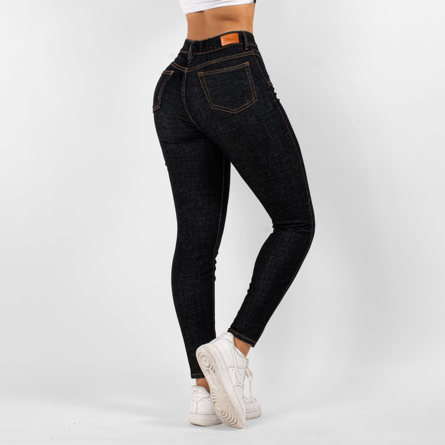 JEANS MUJER SKINNY TIRO ALTO 2710